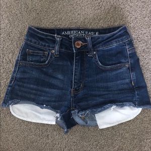 american eagle jean shorts